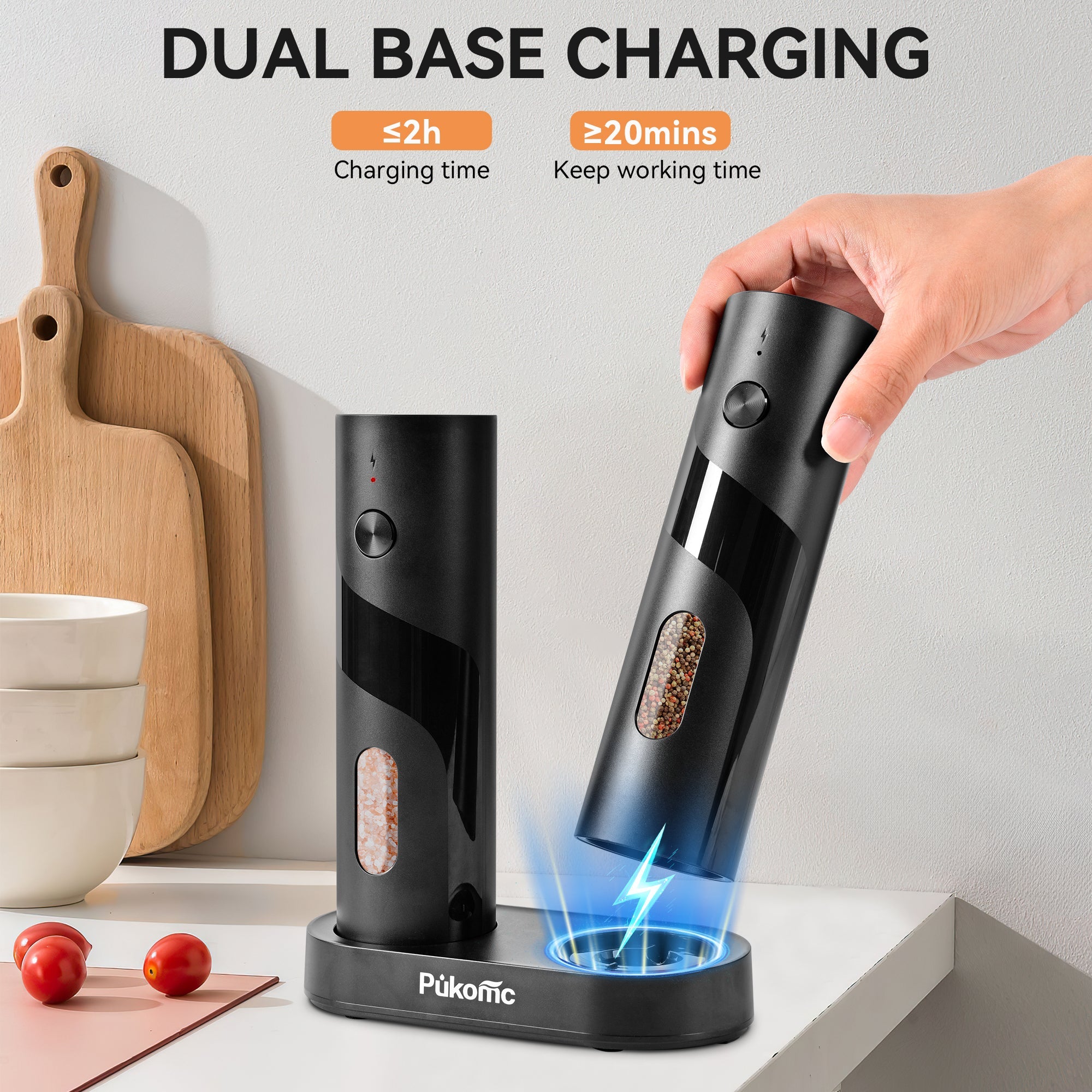 Electric Salt and Pepper Grinder