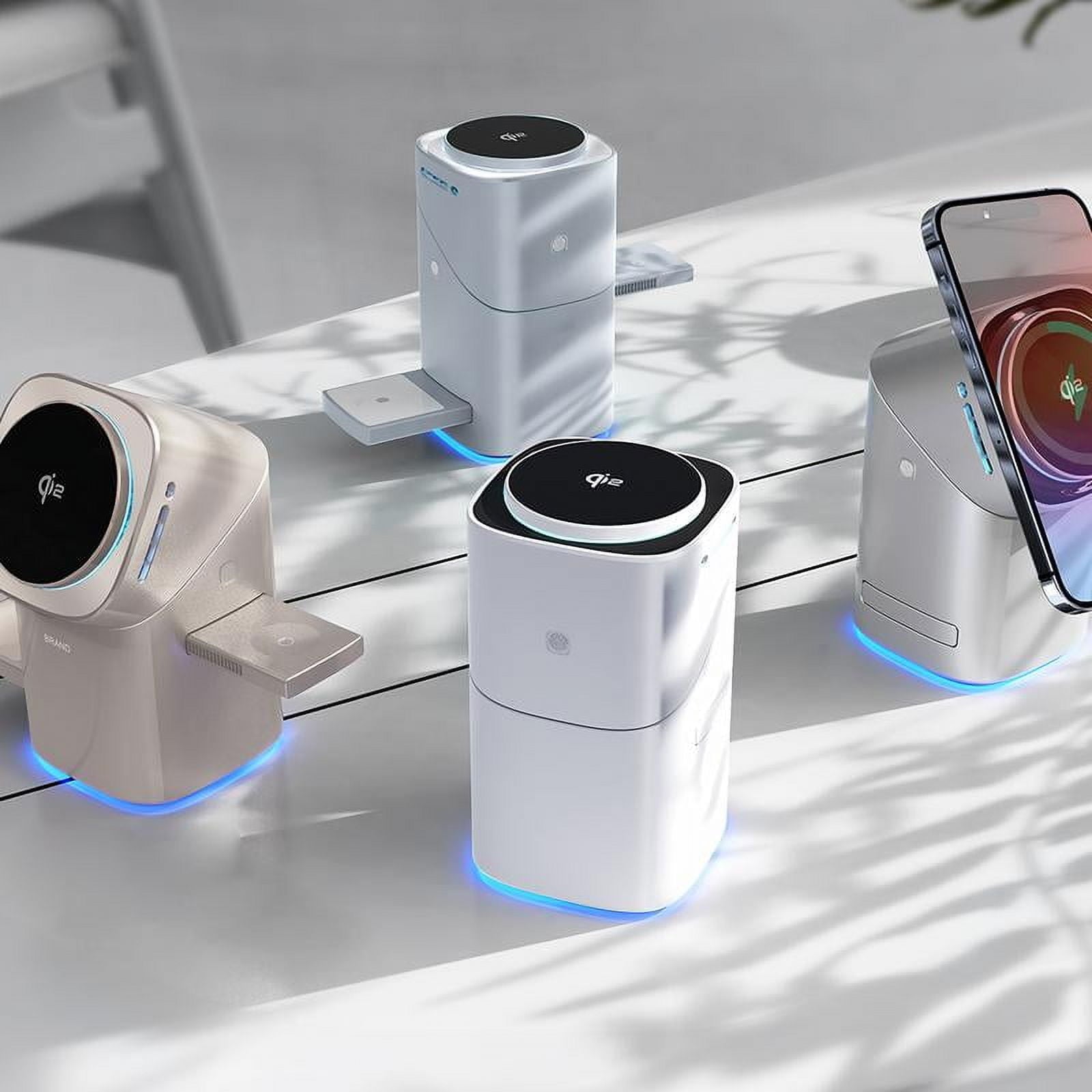 Three in one wireless charger