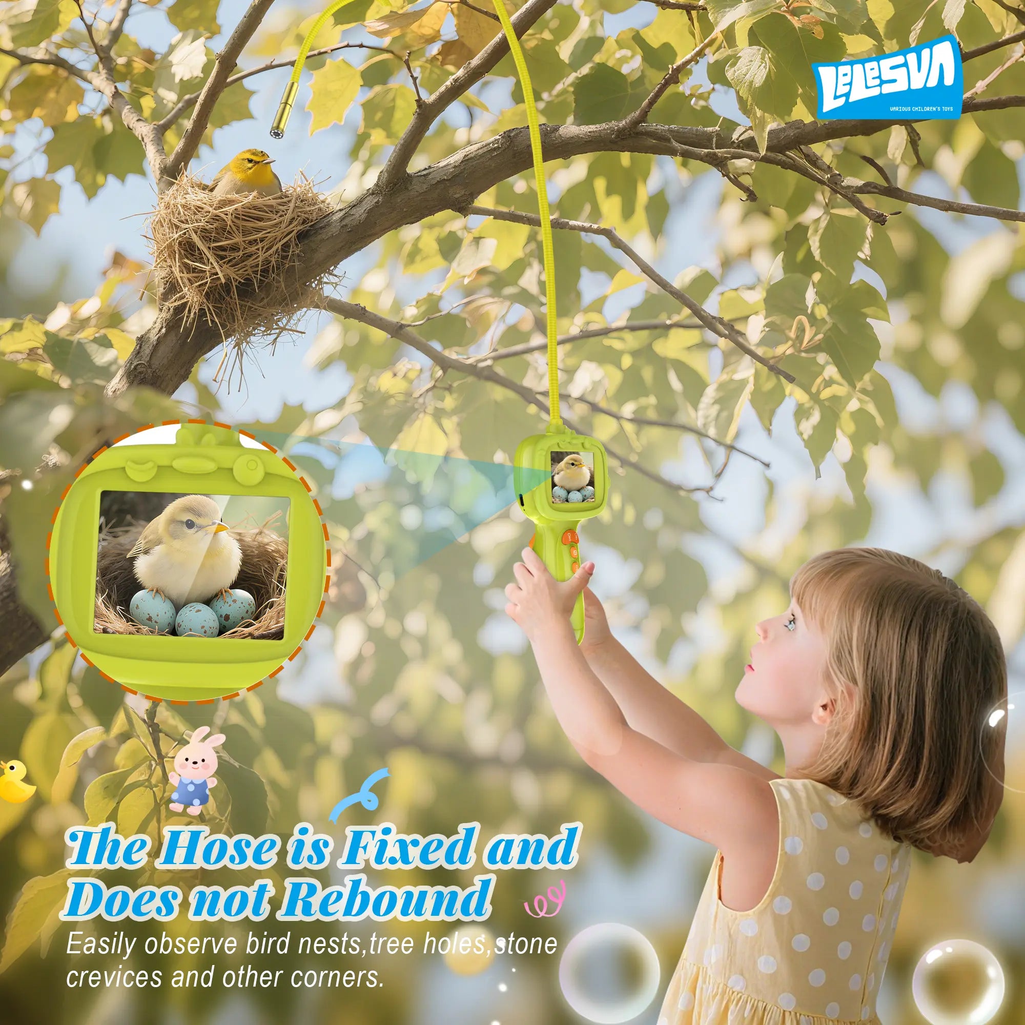 Kids Explorer Endoscope | 2.4" HD Snake Camera Toy 🐍🔍