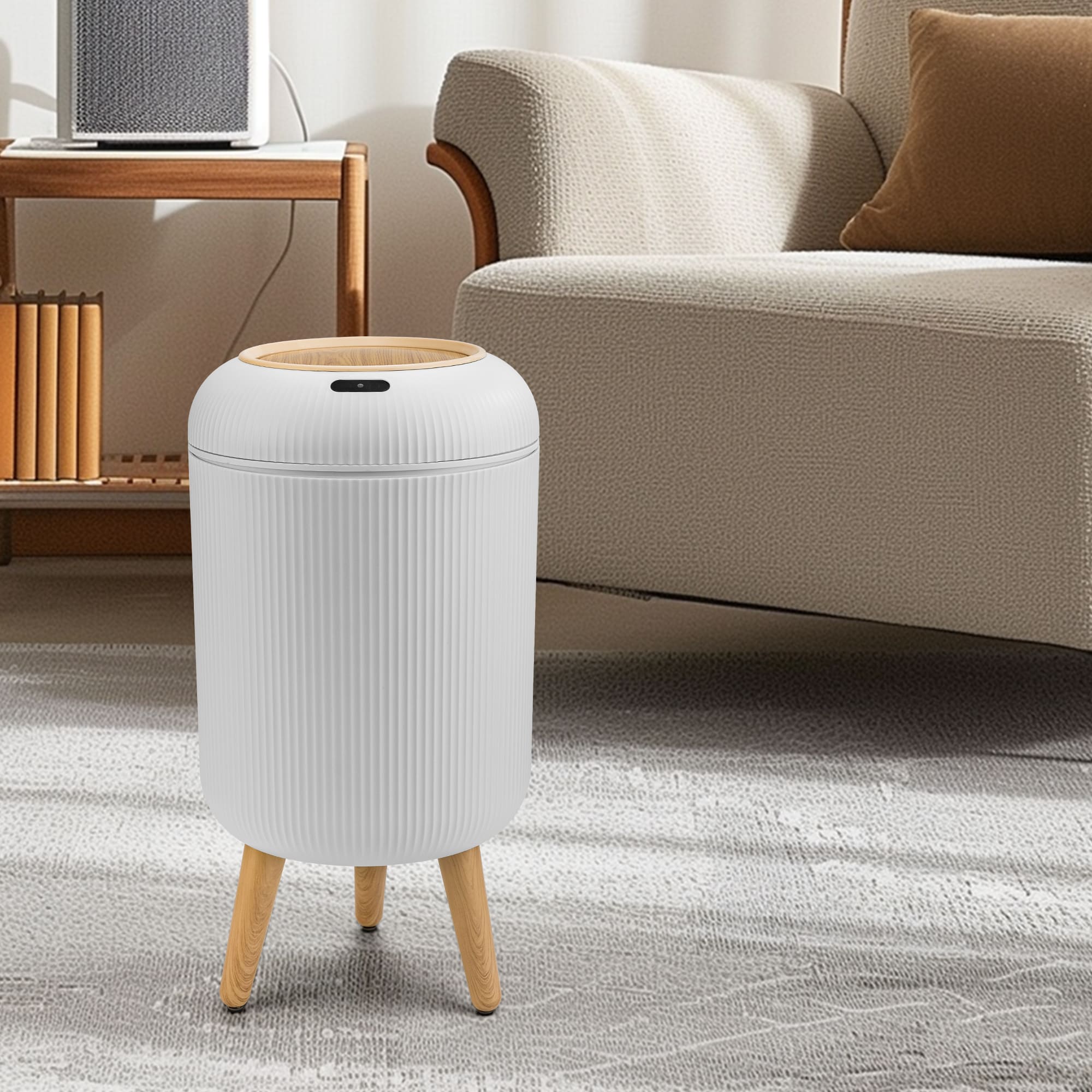 Smart Sensor Trash Can for Small Kitchen and Bathroom