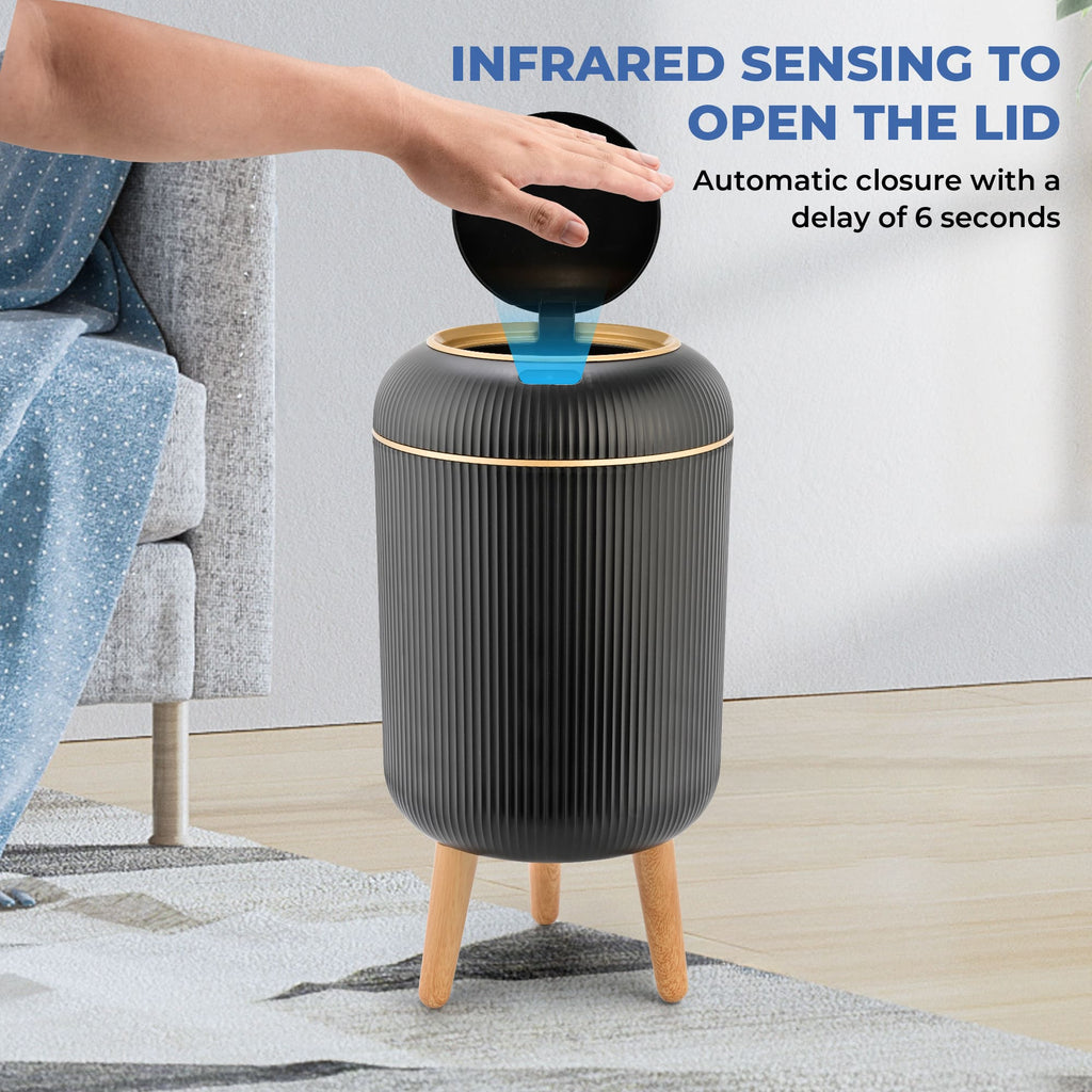 Smart Sensor Trash Can for Small Kitchen and Bathroom