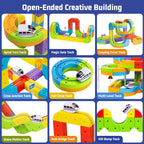 Anti-Gravity Train Set | 3D Flexible Race Track System 🚂