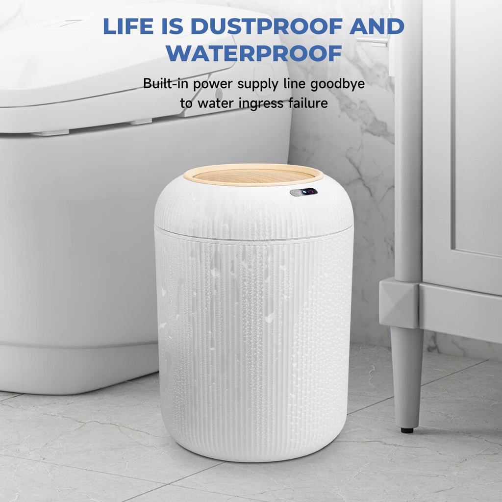 Smart Sensor Trash Can for Small Kitchen and Bathroom