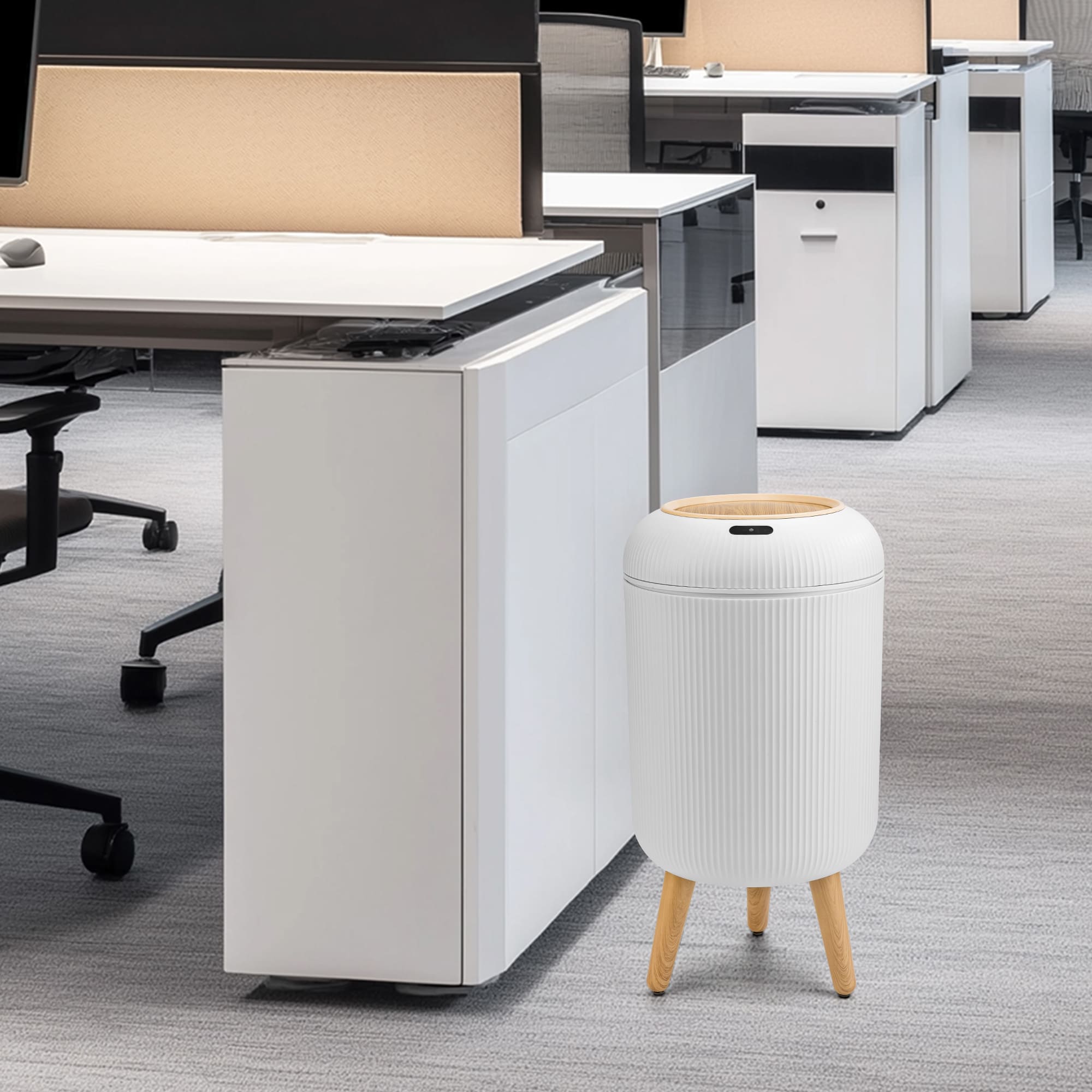 Smart Sensor Trash Can for Small Kitchen and Bathroom