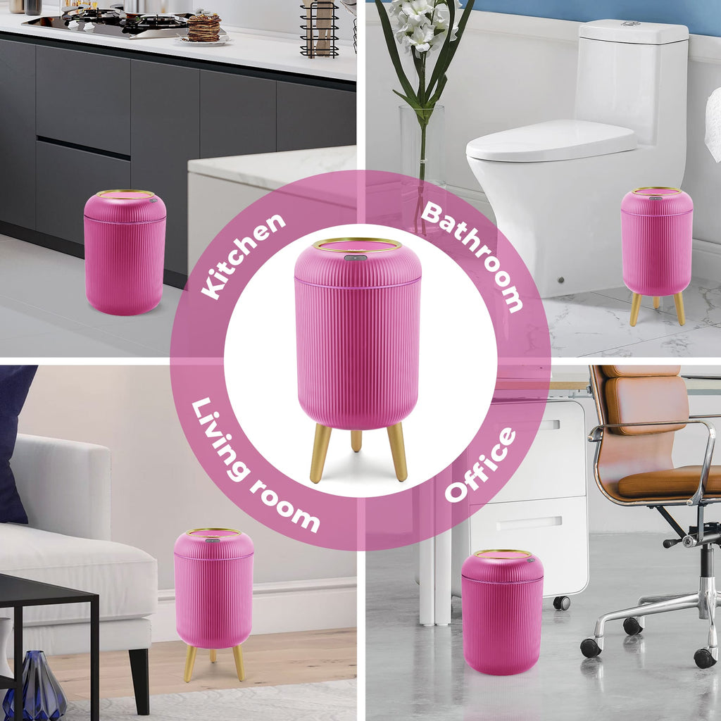 Smart Sensor Trash Can for Small Kitchen and Bathroom