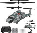 Military Grade RC Helicopter | 10 Reusable Missiles & Dual Battery Pack 🔋🎖️