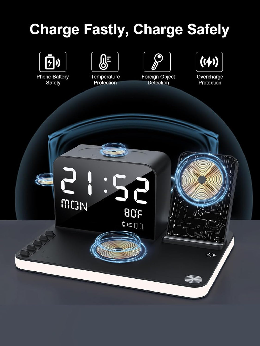 7 in 1 Wireless Charging Station for Apple Device Wireless Charger