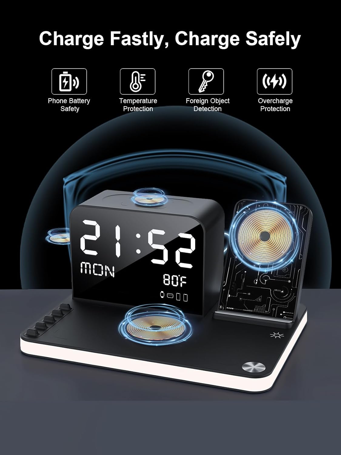 7 in 1 Wireless Charging Station for Apple Device Wireless Charger