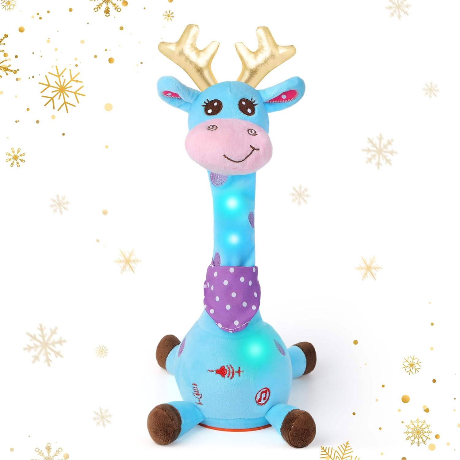 Interactive Dancing Plush Toy | Sings & Repeats What You Say 🦒✨