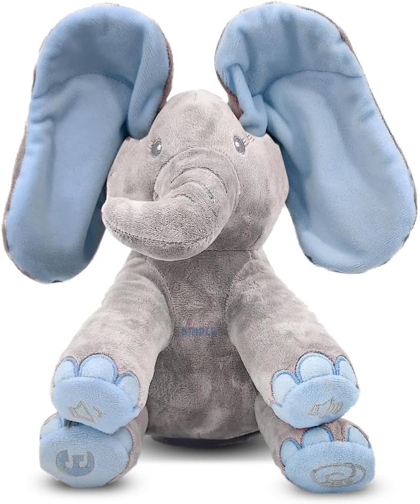 Kaia the Peek-a-Boo Elephant | Interactive Singing Plush Toy 🐘
