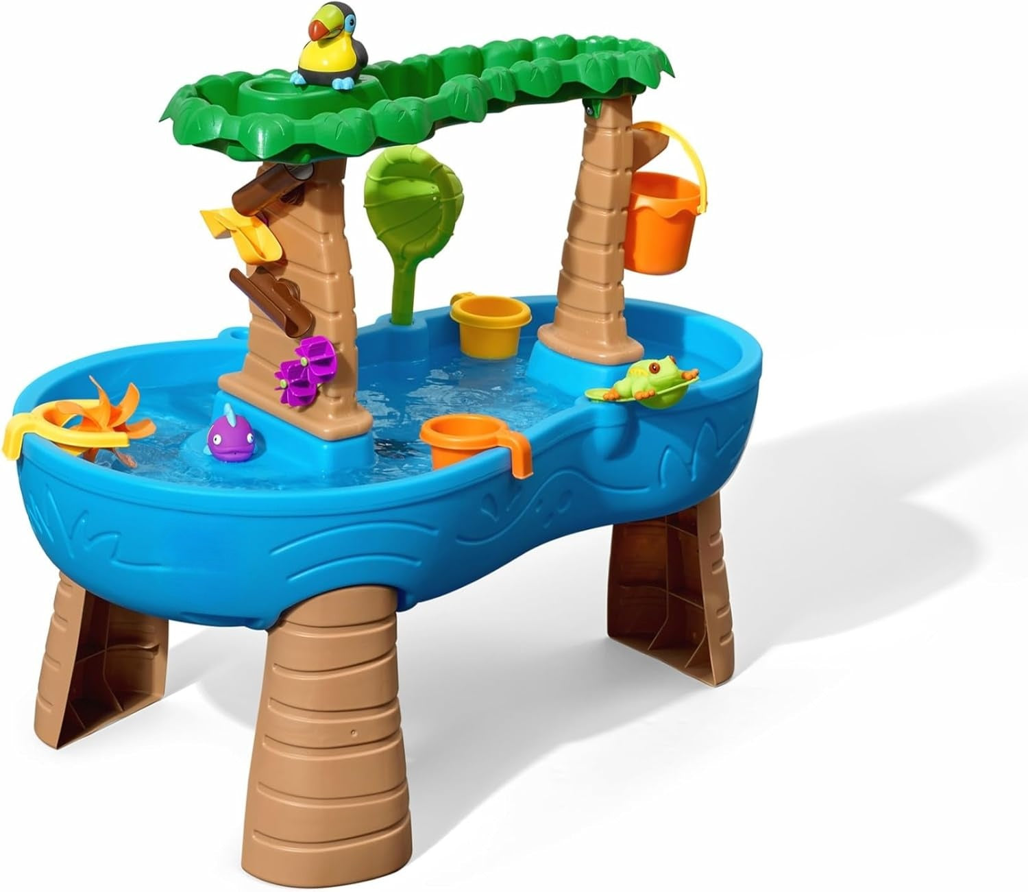 Tropical Rainforest Water Table | 13-Piece Outdoor Activity Set 🌴💦