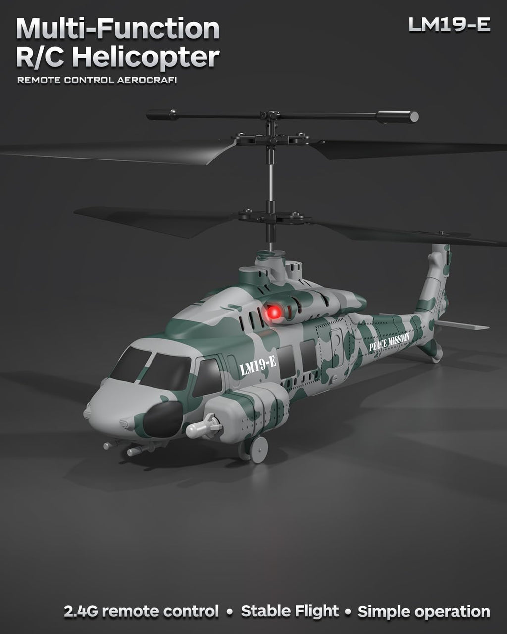 Military Grade RC Helicopter | 10 Reusable Missiles & Dual Battery Pack 🔋🎖️