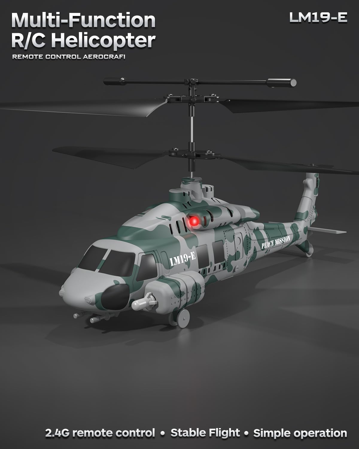 Military Grade RC Helicopter | 10 Reusable Missiles & Dual Battery Pack 🔋🎖️