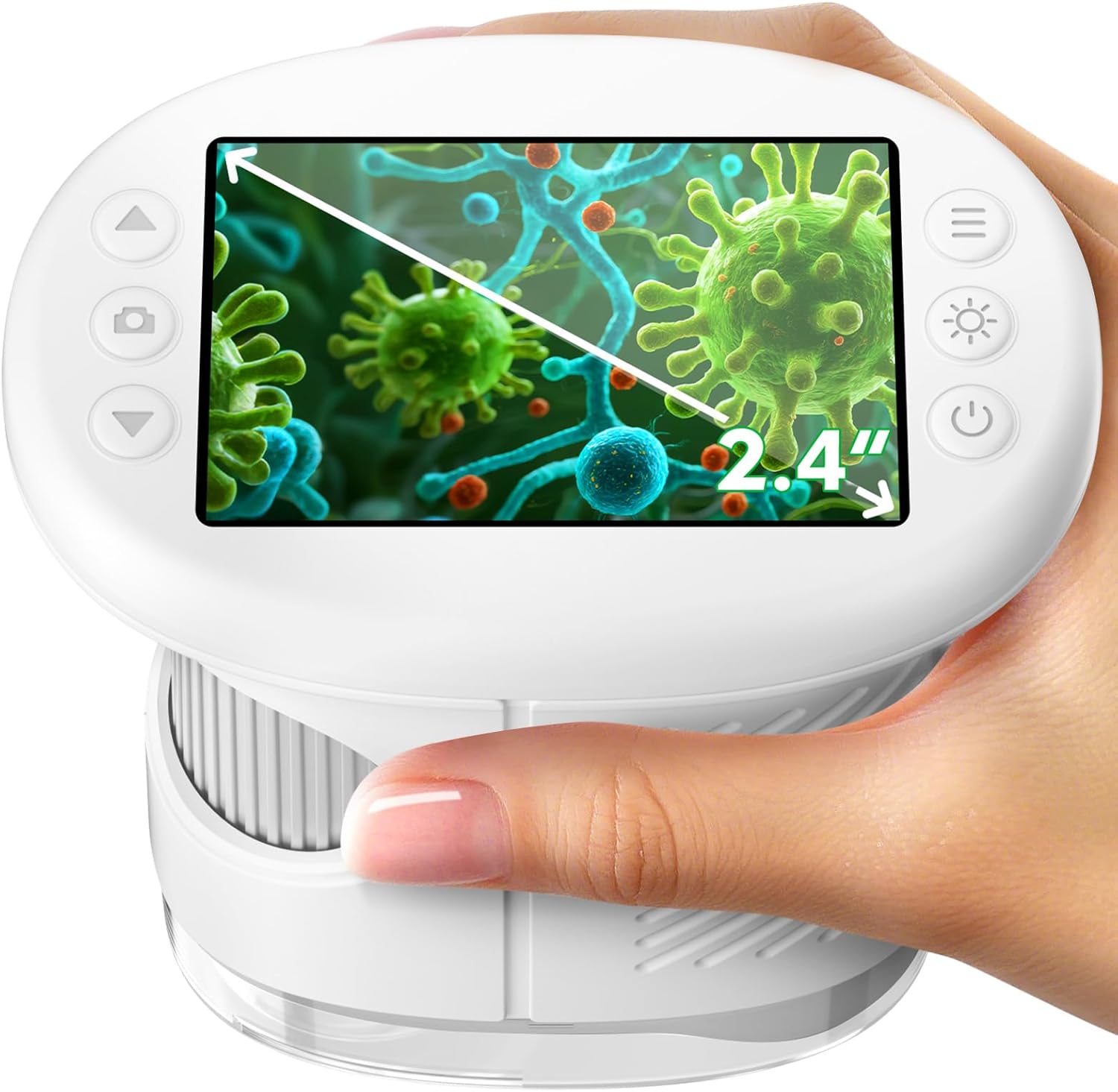 1000X Portable Kids Microscope - 2.4" HD Screen Discovery Kit 🔬✨