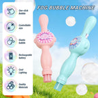 Elastic Bubble Wand - Fog-Filled Bubbles with Lights & Music 🫧💨