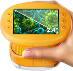 1000X Portable Kids Microscope - 2.4" HD Screen Discovery Kit 🔬✨