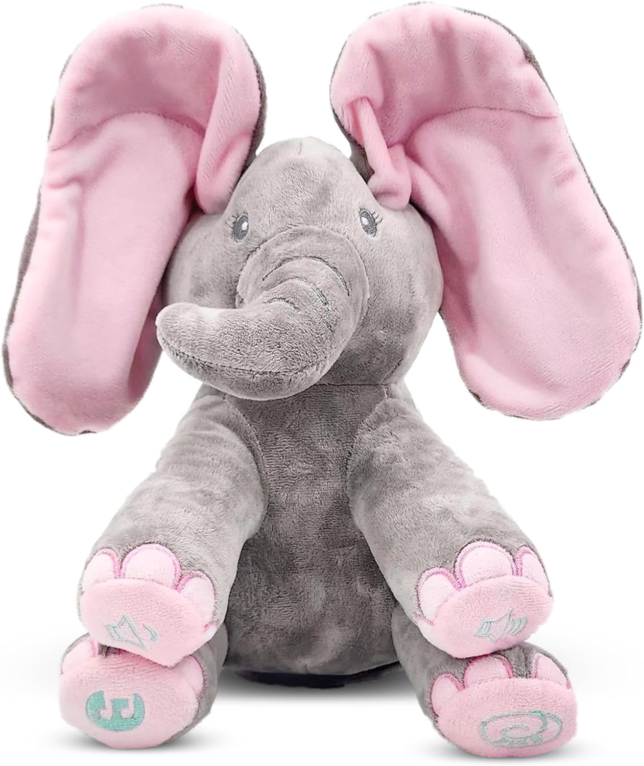 Kaia the Peek-a-Boo Elephant | Interactive Singing Plush Toy 🐘