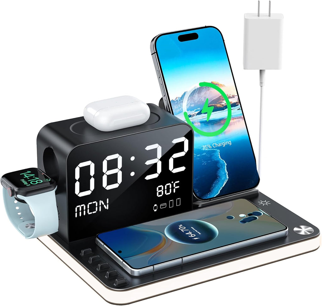 7 in 1 Wireless Charging Station for Apple Device Wireless Charger