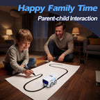 4-in-1 Interactive Mini Bus - Follows Hands & Drawn Lines! 🚌✨