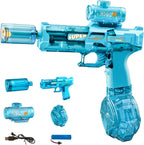 Automatic Water Blaster with Neon Lights | High-Speed Summer Toy 🔫