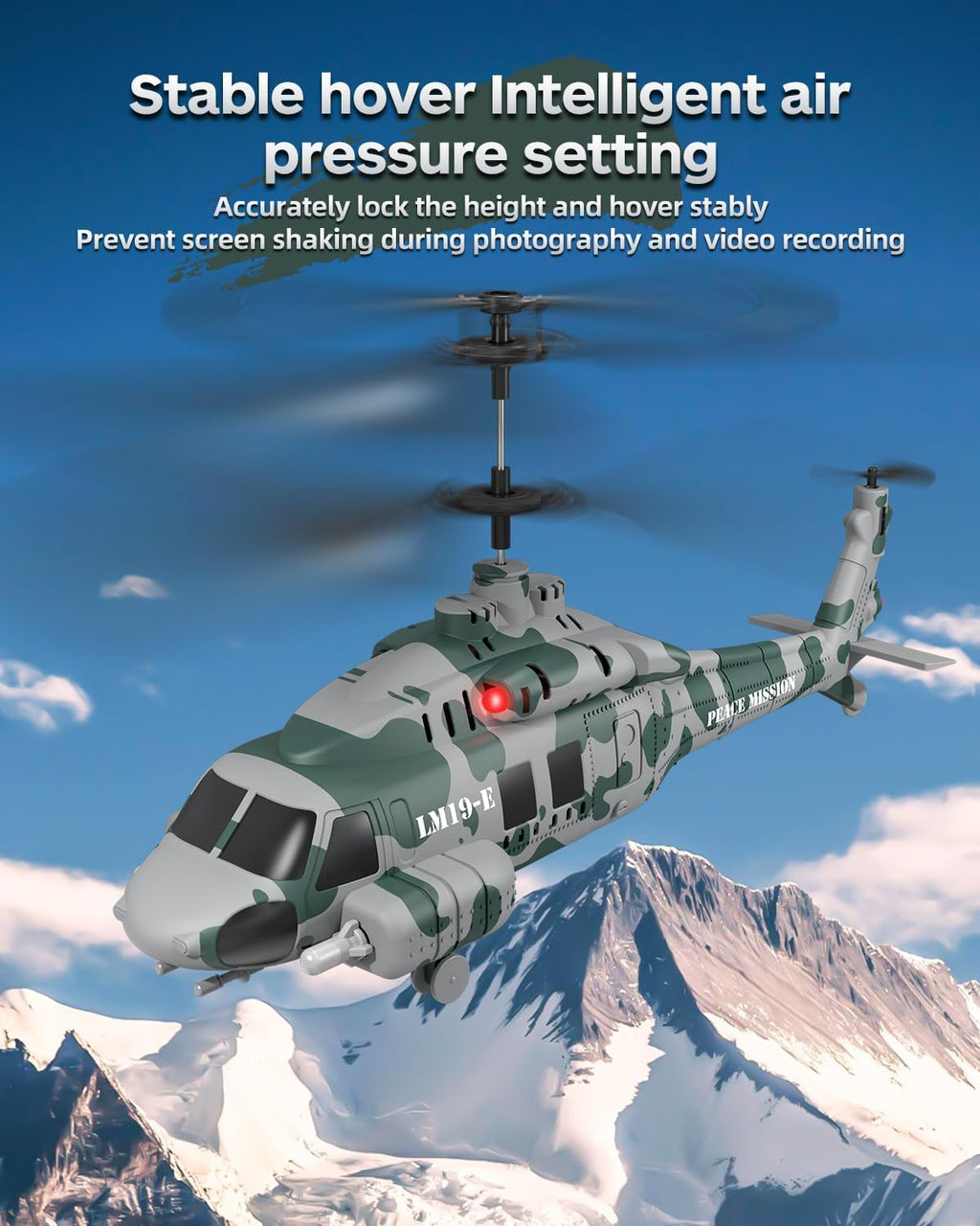 Military Grade RC Helicopter | 10 Reusable Missiles & Dual Battery Pack 🔋🎖️