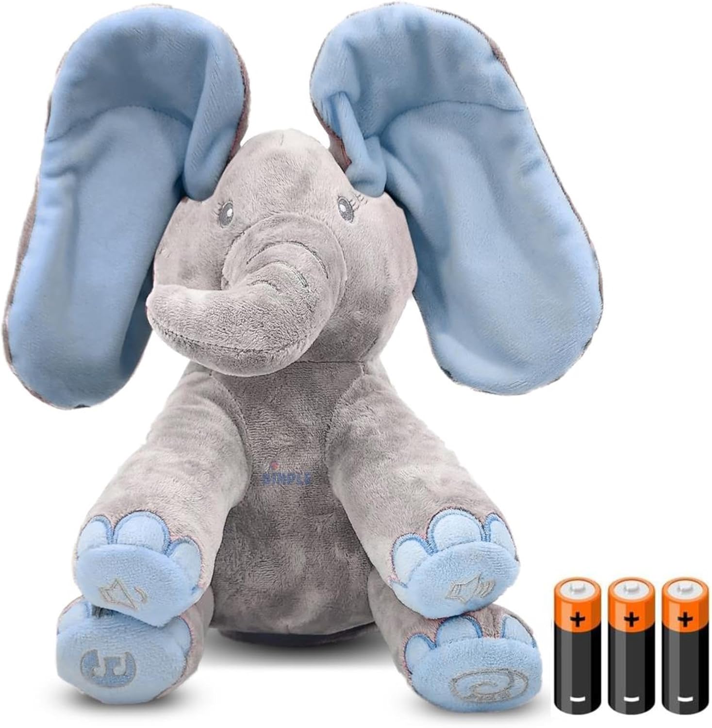 Kaia the Peek-a-Boo Elephant | Interactive Singing Plush Toy 🐘