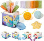 Baby Tissue Box Toy | Montessori Sensory Toy for Babies 6-12 Months 🎁