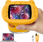 1000X Portable Kids Microscope - 2.4" HD Screen Discovery Kit 🔬✨