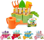 Kids Floral Garden Tool Set | 10-Piece Toddler Gardening Kit 🌿