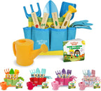 Kids Floral Garden Tool Set | 10-Piece Toddler Gardening Kit 🌿