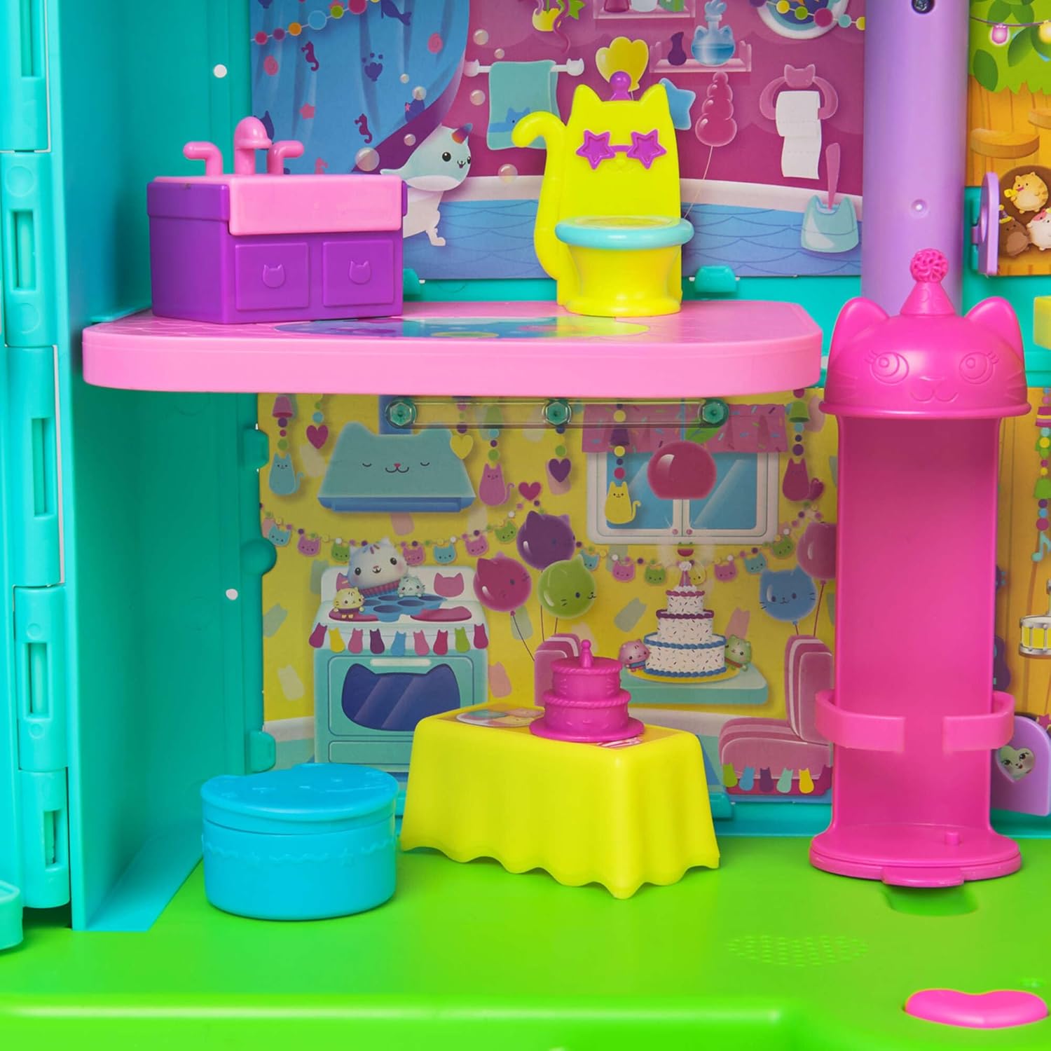 Gabby's Dollhouse Celebration Edition | Interactive Rainbow Playset (64cm) 🌈