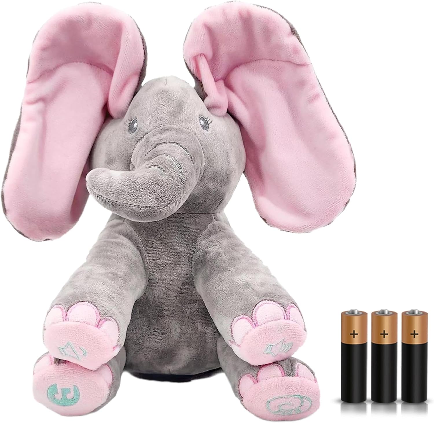 Kaia the Peek-a-Boo Elephant | Interactive Singing Plush Toy 🐘