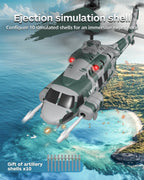 Military Grade RC Helicopter | 10 Reusable Missiles & Dual Battery Pack 🔋🎖️