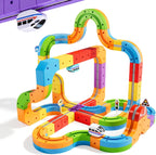 Anti-Gravity Train Set | 3D Flexible Race Track System 🚂