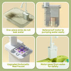 Kids Kitchen Play Sink | Running Water & Dishwasher Toy 💧