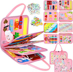 Montessori Busy Board | Sensory Activity Book for Toddlers 🧩