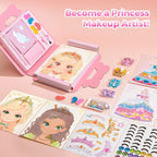 4-in-1 Princess Art Studio | Makeup, Gems & Foil Craft Book 👑