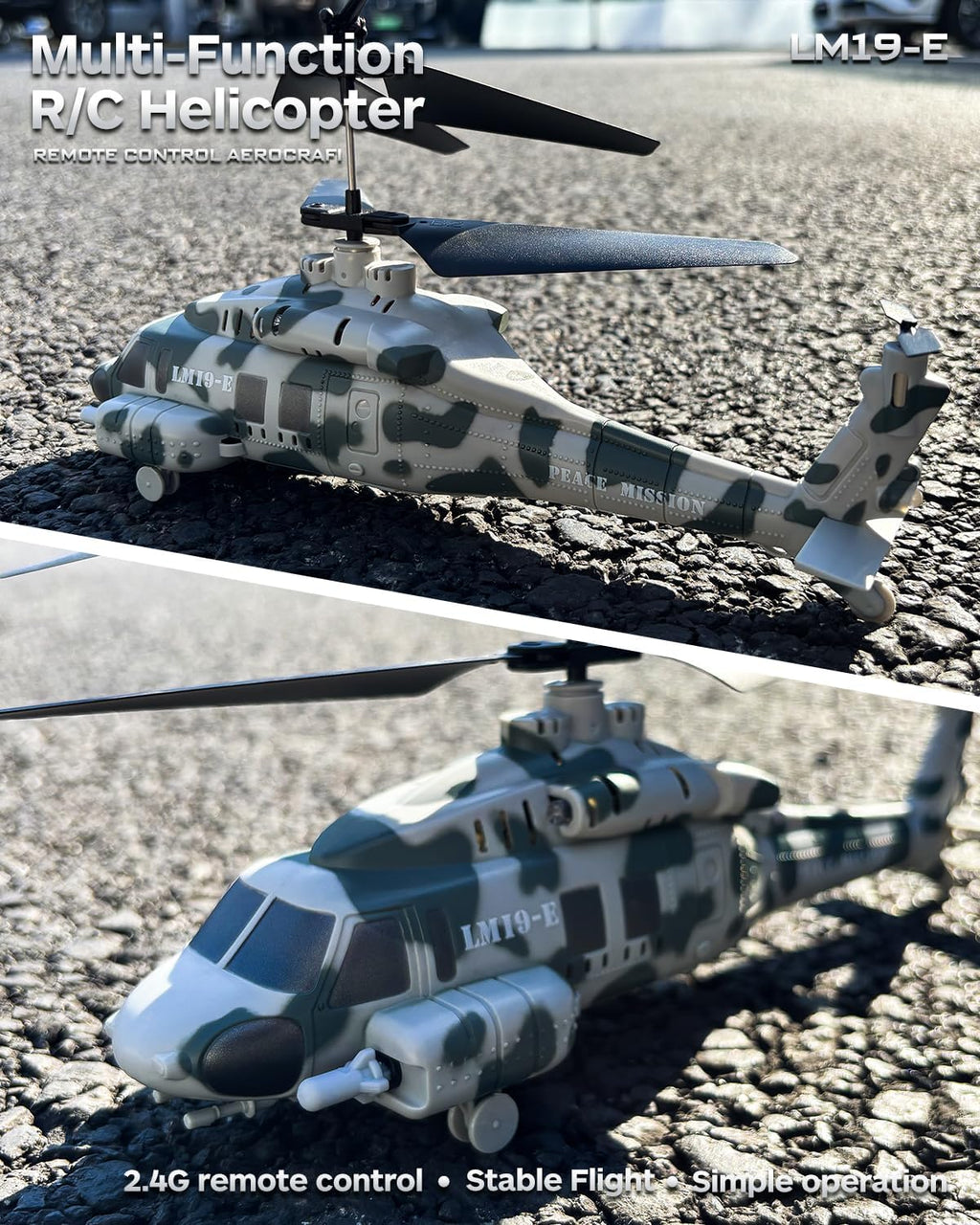 Military Grade RC Helicopter | 10 Reusable Missiles & Dual Battery Pack 🔋🎖️