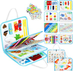 Montessori Busy Board | Sensory Activity Book for Toddlers 🧩