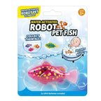 Magic Glowing Robot Fish (4-Pack) - Water-Activated LED Swimming Toys 🐠✨
