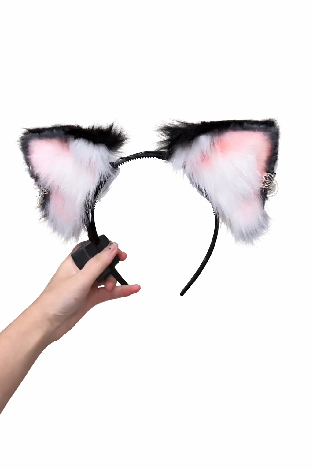 Animated Cat Ears | Realistic Movable Faux Fur Headband 🐱