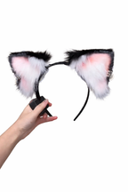 Animated Cat Ears | Realistic Movable Faux Fur Headband 🐱