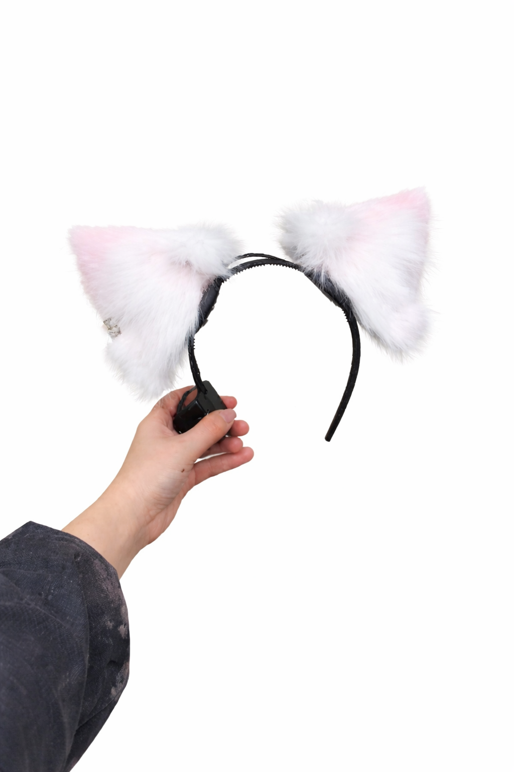 Animated Cat Ears | Realistic Movable Faux Fur Headband 🐱