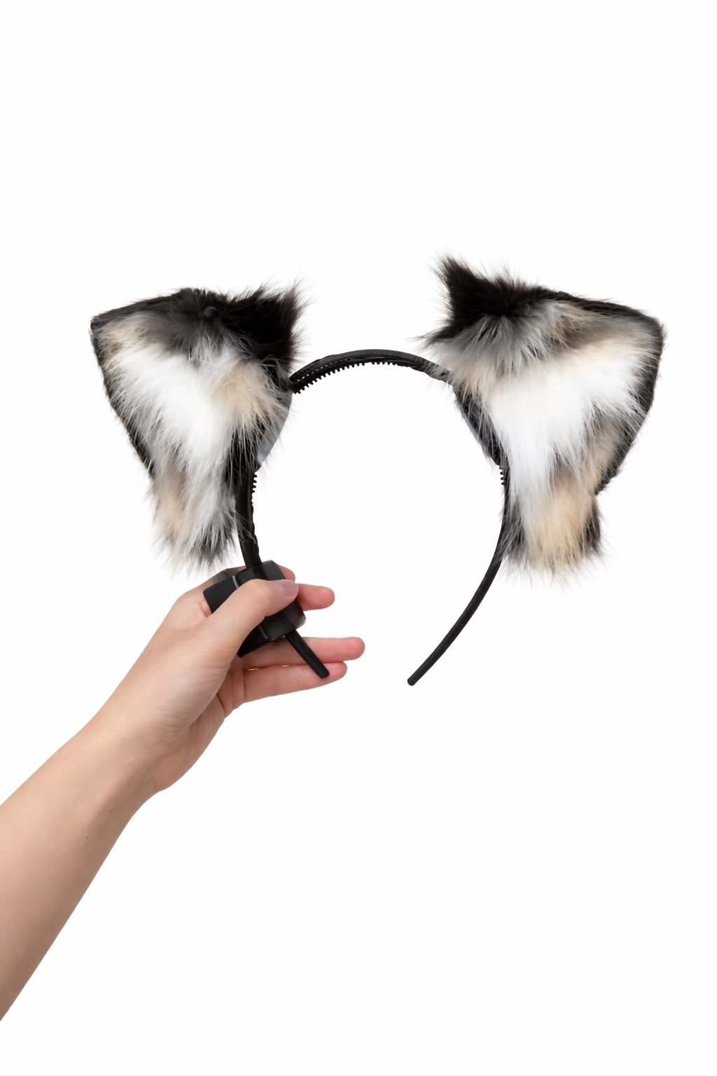 Animated Cat Ears | Realistic Movable Faux Fur Headband 🐱