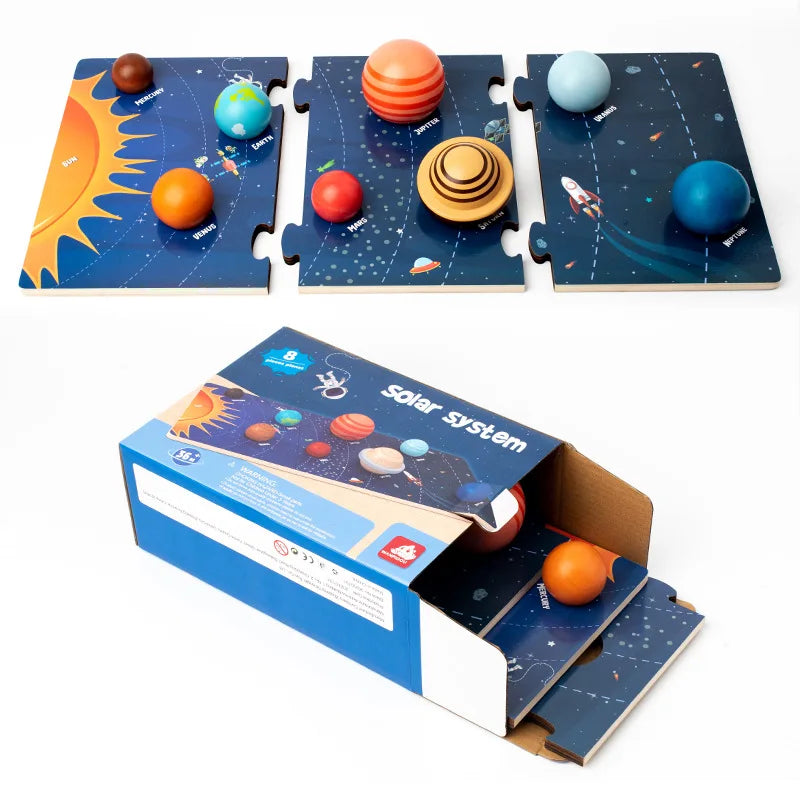 3D Eight Planets Puzzle
