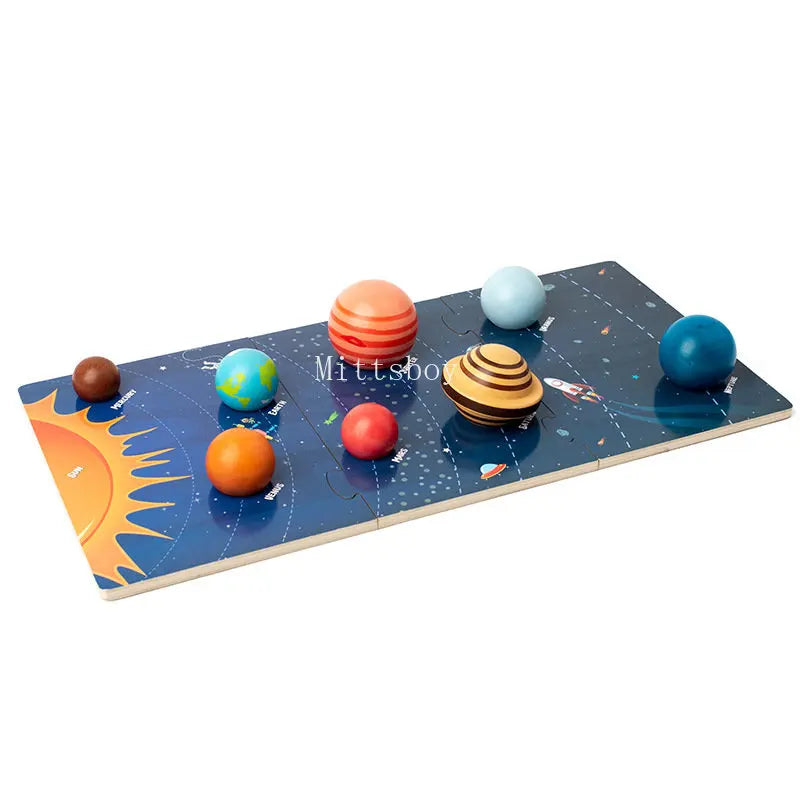3D Eight Planets Puzzle