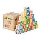 Alphabet Wooden Building Block  Abc & Number