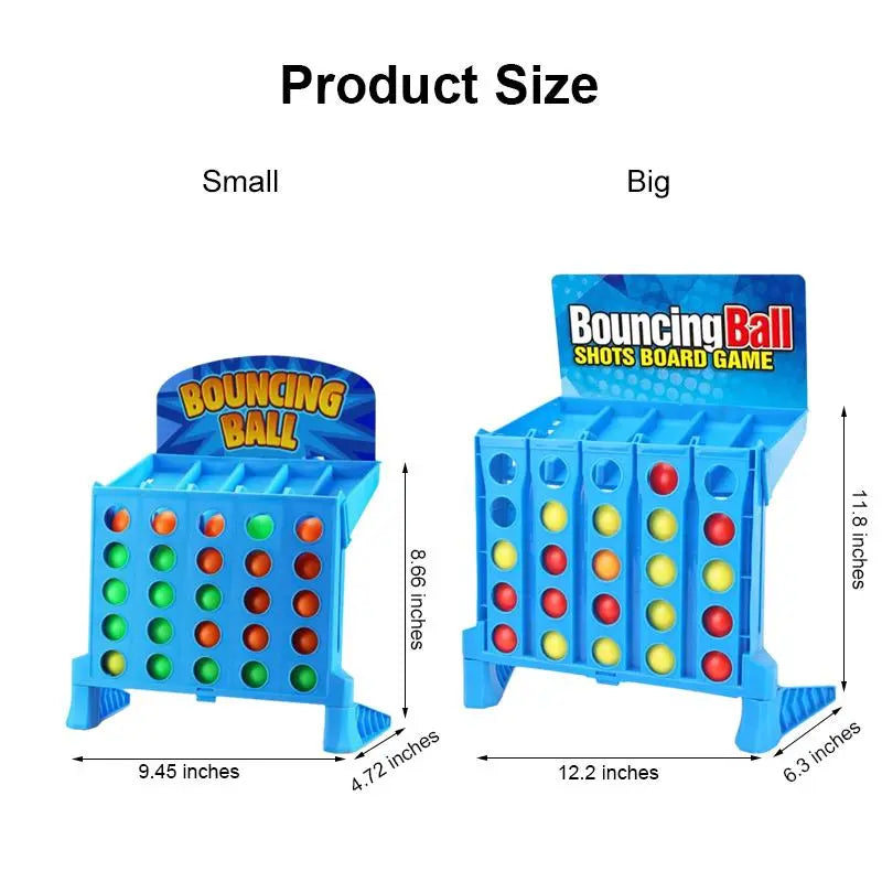Bounce & Connect 4 | Fast-Paced Family Party Board Game 🔴🔵