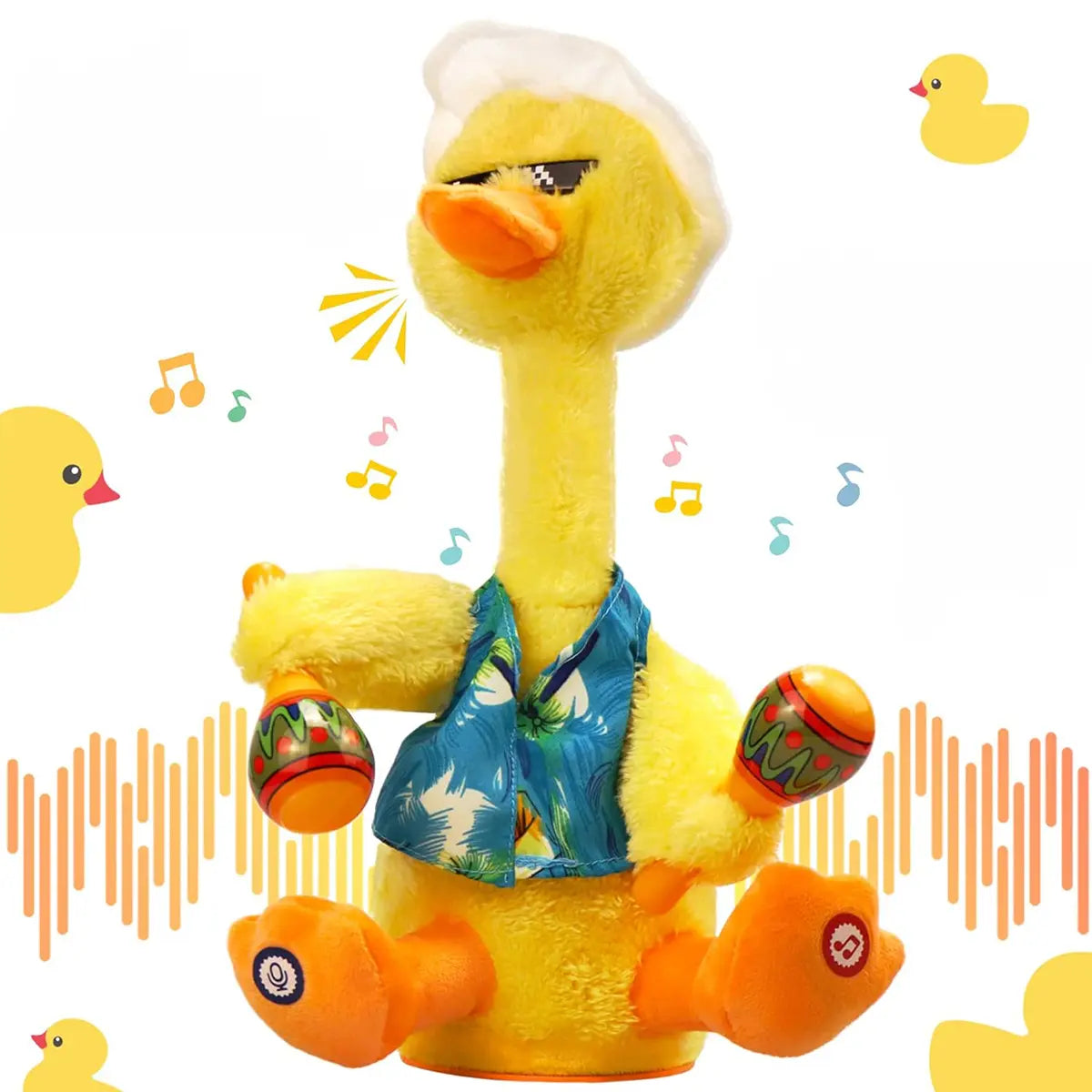 Interactive Dancing Plush Toy | Sings & Repeats What You Say 🦒✨