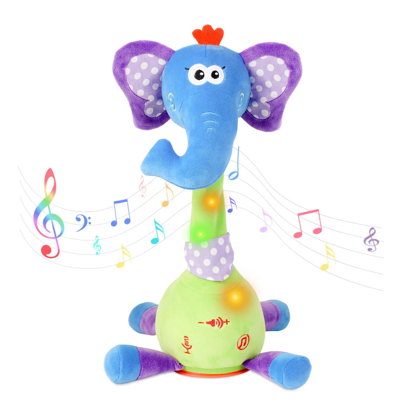 Interactive Dancing Plush Toy | Sings & Repeats What You Say 🦒✨